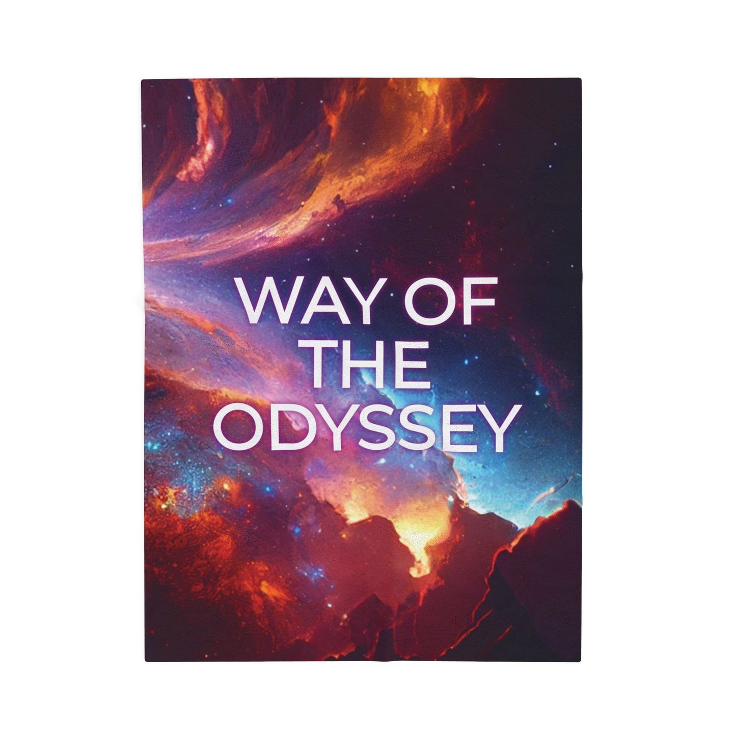 Way Of The Odyssey Sci-Fi Velveteen Plush Blanket