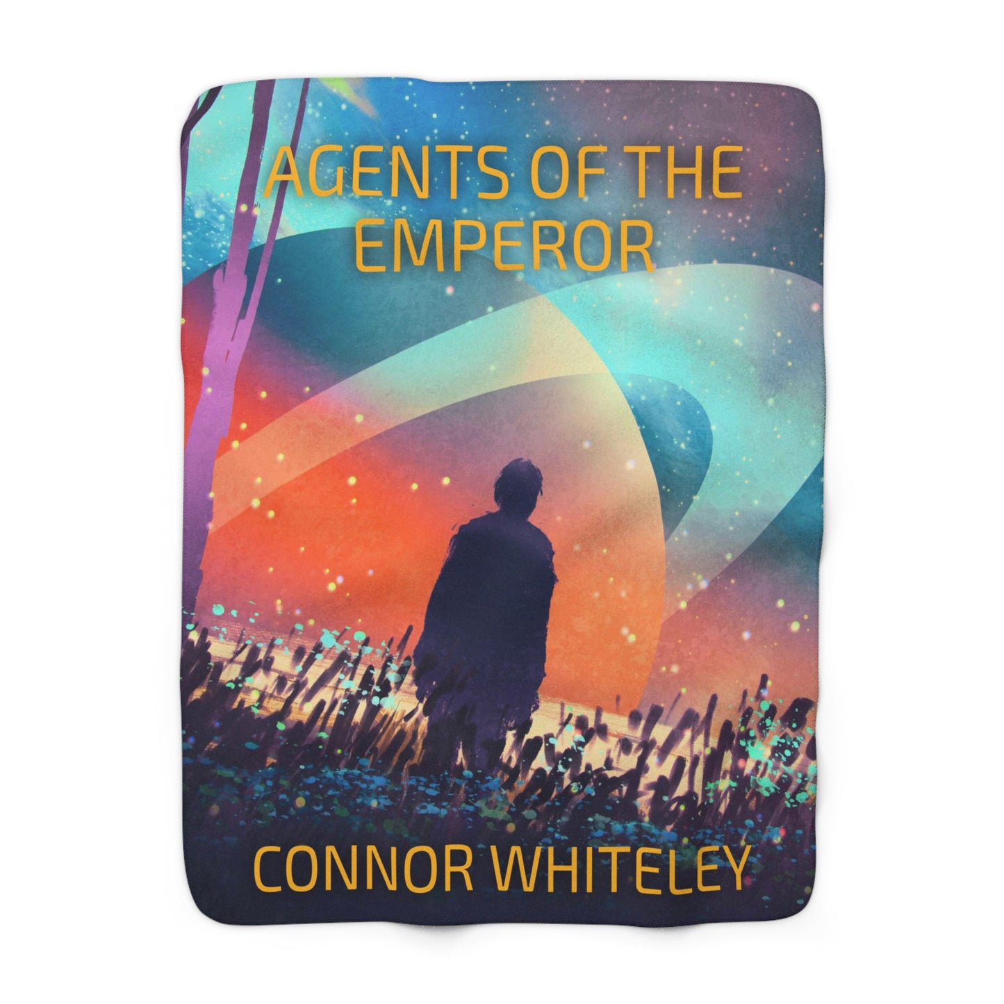 Agents of The Emperor Sci-Fi Sherpa Fleece Blanket
