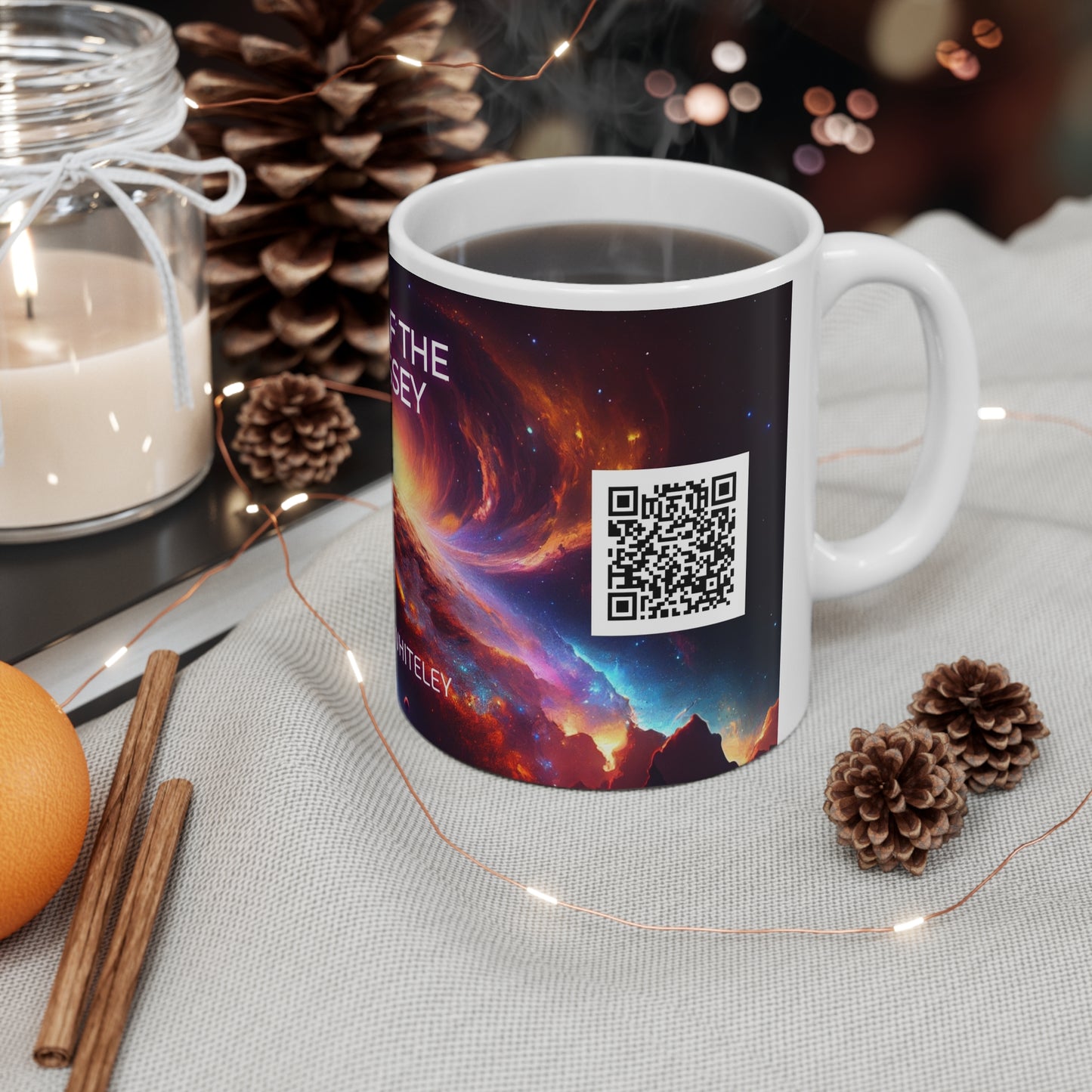 Way Of The Odyssey Science Fiction White Ceramic Mug, 11oz