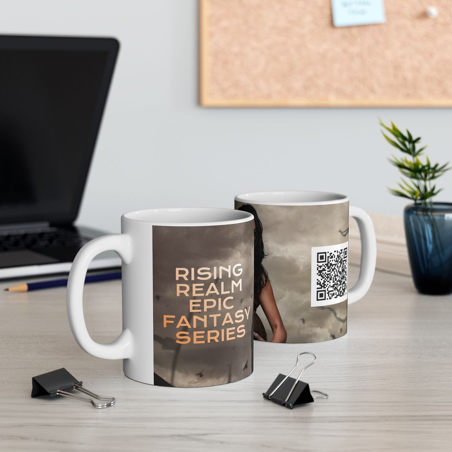 Rising Realm Epic Fantasy Ceramic Mug 11oz
