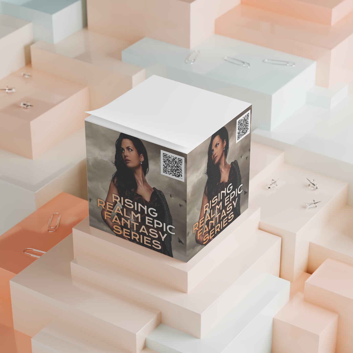Rising Realm Fantasy Note Cube