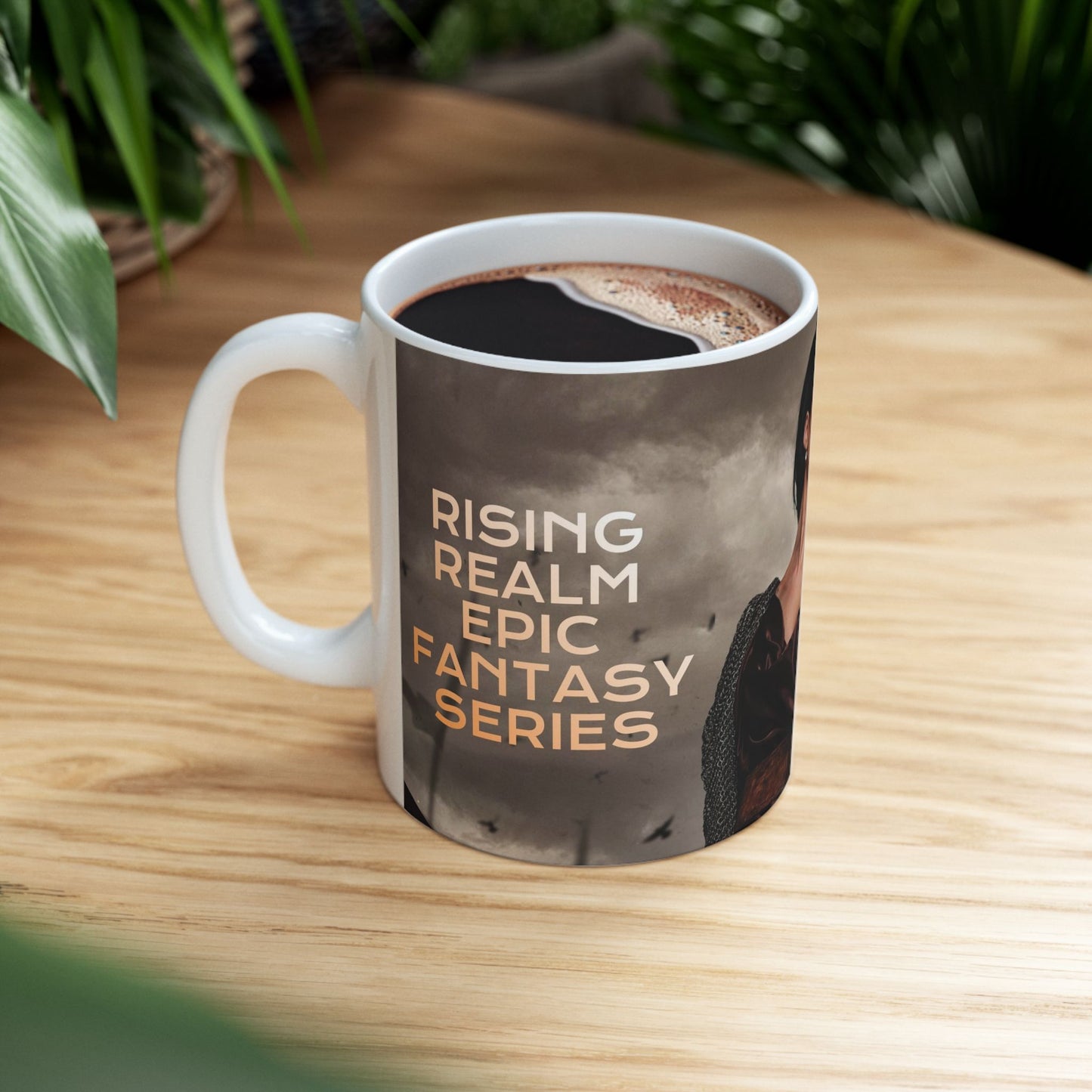 Rising Realm Epic Fantasy Ceramic Mug 11oz